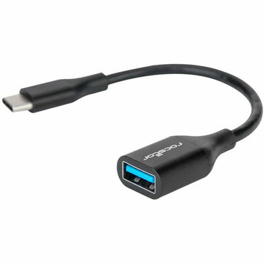 Rocstor Premium USBUSB-C Data Transfer Adapter - 1 Pack - 1 x 24-pin USBType C - Male - 1 x 9-pin USB 31 Gen 1 Type A - Female - - Y10C147-B1