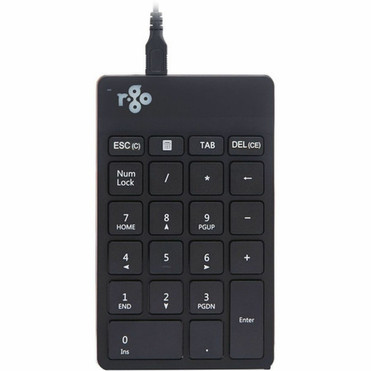 R-Go Tools Numpad Break - numeric keypad wired black RGOCONMWDBL