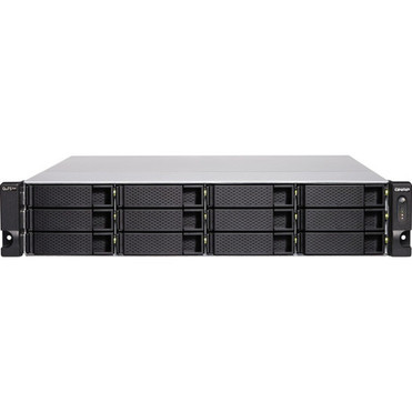 QNAP TS-H1886XU-RP-R2-D1622-32G SANNAS Storage System - Intel Xeon D-1622 Quad-core 4 Core 260 GHz - 18 x HDD Supported - 0 x HDD TS-H1886XU-RP-R2-D1622-32G-US
