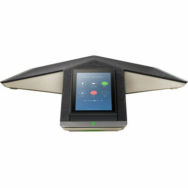 Poly Trio C60 IP Conference Station - CordedCordless - Bluetooth Wi-Fi - Tabletop - Black  - 3 x Total Line - VoIP - 5 LCD - IEEE - 849B3AAABA