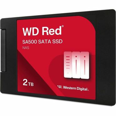 SanDisk Red SA500 WDS200T2R0A-68CKB0 2 TB Solid State Drive - 25 Internal - SATA - Storage System Device Supported - 1300 TB TBW WDS200T2R0A-68CKB0