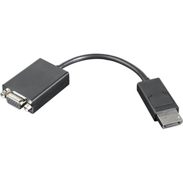 Lenovo 57Y4393 VGA Cable - DisplayPort Video - HD-15 VGA - 1981cm 57Y4393