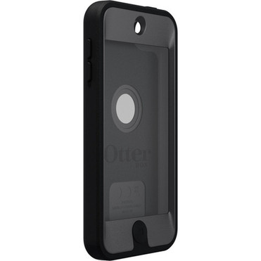 OtterBox Defender Rugged Carrying Case Holster Apple iPod - Coal - Shock Absorbing Scratch Resistant Screen Protector Smudge Dust 77-25108