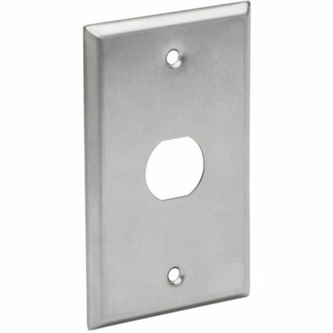 Tripp Lite by Eaton N206-FP01-IND RJ45 Bulkhead Wall Plate 1 Cutout Industrial Metal - 1 x Total Number of Sockets - 1-gang - - - N206-FP01-IND