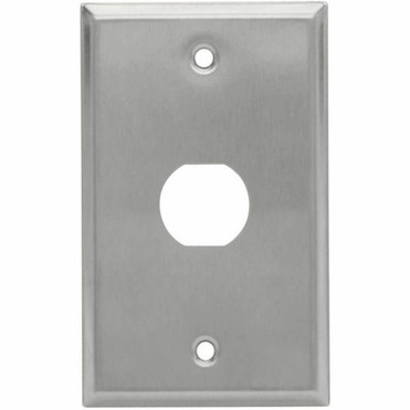 Tripp Lite by Eaton N206-FP01-IND RJ45 Bulkhead Wall Plate 1 Cutout Industrial Metal - 1 x Total Number of Sockets - 1-gang - - - N206-FP01-IND