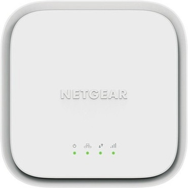 Netgear LM1200 1 SIM Cellular Ethernet ModemWireless Router - 4G - LTE UMTS DC-HSPA - 1 x Network Port - 1 x Broadband Port - USB LM1200-100NAS