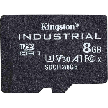 Kingston Industrial SDCIT2 8 GB Class 10UHS-I U3 V30 microSDHC - 5 Year Warranty SDCIT28GBSP