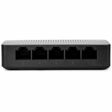 Rocstor JetConnect JC5 5-Port Gigabit Desktop  Wallmount Unmanaged Network Switch - 5 Ports - Gigabit Ethernet - 101001000Base-T  - Y10S001-B1
