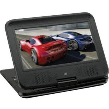 GPX PD901B Portable DVD Player - 9 22860 mm Display - 480 x 234 - Black - DVDRW DVD-RW CD-RW - JPEG - DVD Video - 169 - 2 x - PD901B