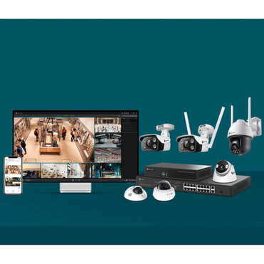 TP-Link VIGI 4 Channel PoE Network Video Recorder - 10 TB HDD - Network Video Recorder - HDMI - 4K Recording VIGI NVR1004H-4P