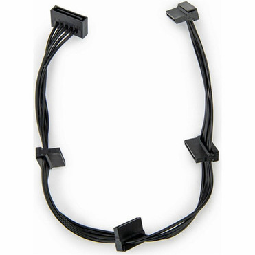 Rocstor 4x SATA Power Splitter Adapter Cable - 13 ft 040 m SATA Data Transfer Cable for Computer Power Supply Solid State Drive Y10C874-B1