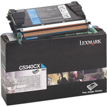 Lexmark Toner Cartridge - Laser - Extra High Yield - 7000 Pages - Cyan - 1 Each C5340CX