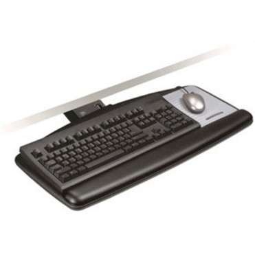 3M AKT170LE Adjustable Keyboard Tray - 23 Height x 265 Width x 8 Depth - 1 AKT170LE