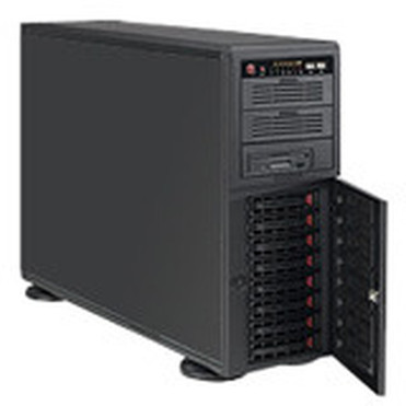 Supermicro SuperWorkstation 7046A-6 Server Barebone System - 4U Tower - Socket B LGA-1366 - 2 x Processor Support - Intel 5520 Chip - SYS-7046A-6