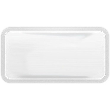 Pyramid Clear Polycarbonate Clock Guard - Supports Clock Equipment Sign Bell Light - Rectangular - Dust Resistant Debris Moisture 42689