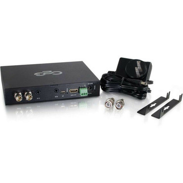 C2G HDMI Over Coax Receiver - 1 Output Device - 160 ft 48768 mm RangeUSB - 1 x HDMI Out - Full HD - 1920 x 1080 - Coaxial - 29455