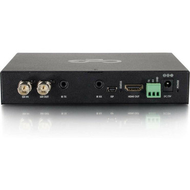 C2G HDMI Over Coax Receiver - 1 Output Device - 160 ft 48768 mm RangeUSB - 1 x HDMI Out - Full HD - 1920 x 1080 - Coaxial - 29455