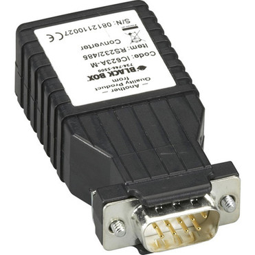 Black Box Async RS-232 to RS-485 Interface Converter DB9 Male to RJ-11 - 1440 km - External IC623A-M