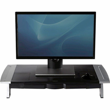 Fellowes Office Suites Premium Monitor Riser - Up to 21 53340 mm Screen Support - 80 lb 3628739 g Load Capacity - CRT Display - 8031001