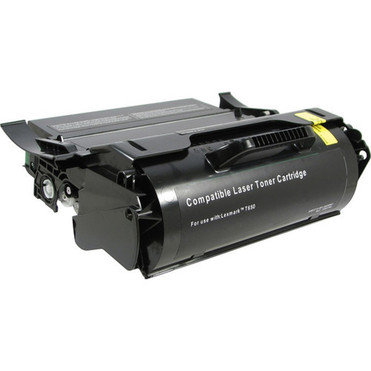 V7 Remanufactured High Yield Toner Cartridge for Lexmark Compliant T650T652T654T656X652X654X656 - 25000 page yield - Toner High V7T650