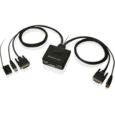 IOGEAR 2-Port USB DVI Cable KVM Switch - 2 Computers - 1 Local Users - 1920 x 1200 - 1 x USB - 1 x DVI GCS922U IOGEAR 2-Port USB DVI Cable KVM Switch - 2 Computers - 1 Local Users - 1920 x 1200 - 1 x USB - 1 x DVI GCS922U
