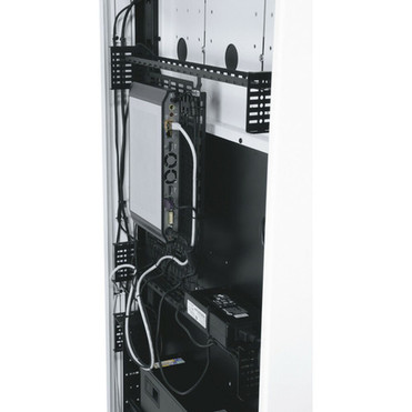 Middle Atlantic FlexView FVS-800ESC-BK Display Cart - 8618 kg Capacity - 4 10160 mm Caster Size - 435 Depth x 689 Height - - FVS-800ESC-BK