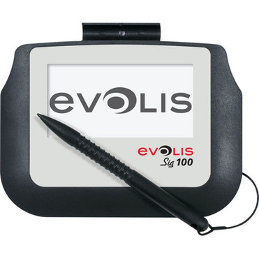 Evolis Sig100 Signature Pad - Backlit LCD - 374 95 mm x 185 47 mm Active Area LCD - Backlight - 320 x 160 - USB ST-BE105-2-UEVL
