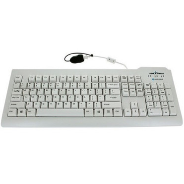 Seal Shield Silver Seal Waterproof Keyboard - SSWKSV208PL - Cable Connectivity - USB Interface - 105 Keys - Slovak - QWERTZ Layout - SSWKSV208SK