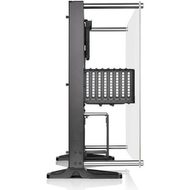 Thermaltake Core P5 ATX Wall-Mount Chassis - Mid-tower - Black - SPCC - 4 x Bay - 0 - Mini ITX Micro ATX ATX Motherboard Supported - CA-1E7-00M1WN-00