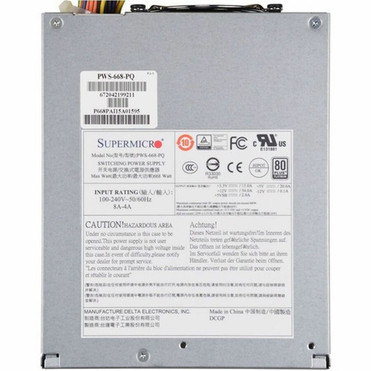 Supermicro Power Supply - 668 W PWS-668-PQ