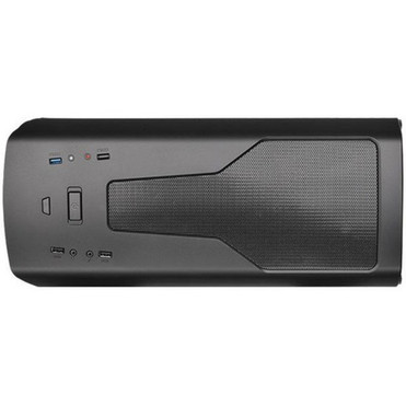 Thermaltake Versa N26 Window Mid-Tower Chassis - Mid-tower - Black - SPCC - 6 x Bay - 0 - Mini ITX Micro ATX ATX Motherboard - 5 x - CA-1G3-00M1WN-00