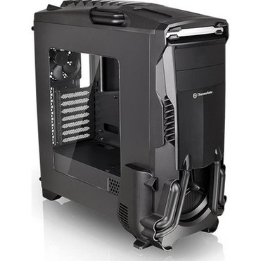 Thermaltake Versa N24 Mid-Tower Chassis - Mid-tower - Black - SPCC - 6 x Bay - Mini ITX ATX Micro ATX Motherboard Supported - 6 x - CA-1G1-00M1WN-00