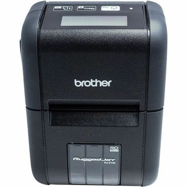 Brother RuggedJet RJ-2140 Direct Thermal Printer - Monochrome - Portable - LabelReceipt Print - USB - Wireless LAN - Battery Included RJ2140