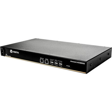 Avocent ACS 8000 48-Port Serial Console Server Single Internal AC Power Supply 1U Chassis - 1 GB - DDR3 SDRAM - Twisted Pair Fiber ACS8048SAC-400