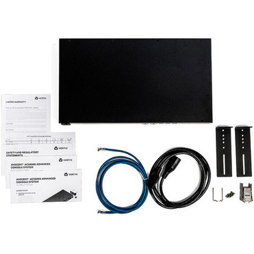 Avocent ACS 8000 48-Port Serial Console Server Single Internal AC Power Supply 1U Chassis - 1 GB - DDR3 SDRAM - Twisted Pair Fiber ACS8048SAC-400