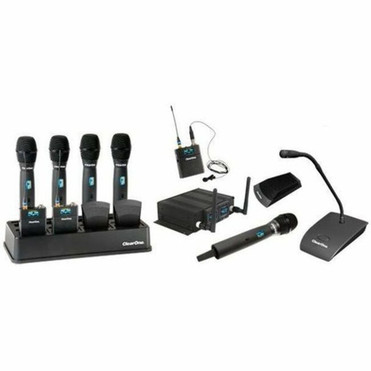 ClearOne DIALOG 20 Wireless Condenser Microphone - RF - 20 Hz to 20 kHz - Cardioid - Handheld 910-6103-001