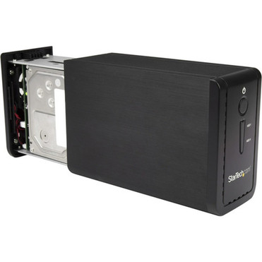 StarTechcom 2-Bay 35 HDD Enclosure with RAID - USB 31 - SATA 6Gbps - Dual 35 HDDSSDSSHD External Drive Enclosure - USB-C and S352BU313R