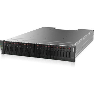 Lenovo ThinkSystem DS2200 SFF SAS Dual Controller Unit US English Documentation - 24 x HDD Supported - 24 x SSD Supported - 2 x SAS 4599A21