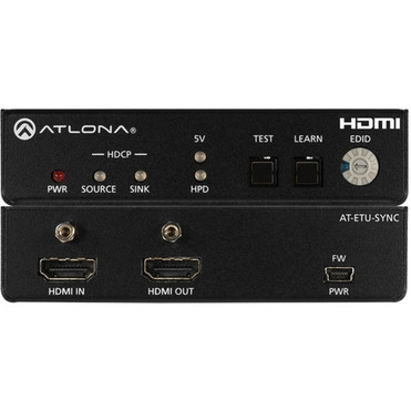 Atlona EDID Emulator for 4K HDR HDMI Signals - Functions Video Emulation - 4096 x 2160 - 4K UHD - USB AT-ETU-SYNC