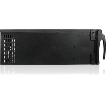 iStarUSA 4U Compact Stylish Rackmount Chassis with 500W Redundant Power Supply - Rack-mountable - Black Blue - Aluminum Alloy Steel D2-407-BL-50R8P8