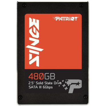 Patriot Memory 480 GB Solid State Drive - 25 Internal - SATA SATA600 - Notebook Device Supported - 550 MBs Maximum Read Transfer PSI480GS25SSDR