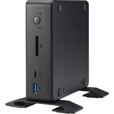 Shuttle XPC nano NC03U Barebone System - Mini PC - Celeron 3865U 180 GHz - DDR4 SDRAM Maximum RAM Support - HD Graphics 610 - HDMI - NC03U