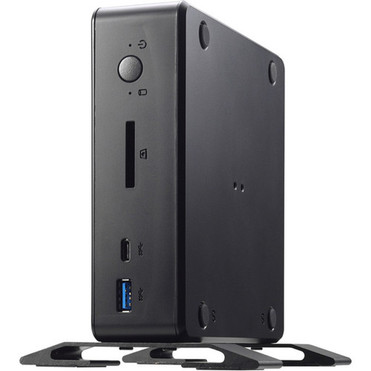 Shuttle XPC nano NC03U Barebone System - Mini PC - Celeron 3865U 180 GHz - DDR4 SDRAM Maximum RAM Support - HD Graphics 610 - HDMI - NC03U