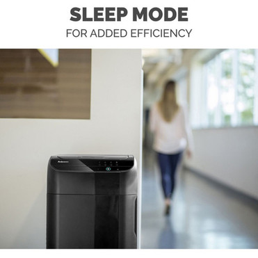 Fellowes AutoMaxtrade 550C Auto Feed Shredder - Continuous Shredder - Cross Cut - 550 Per Pass - for shredding Staples Paper Clip 4963001