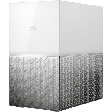 WD My Cloud Home Duo Personal Cloud Storage - 2 x HDD Supported - 2 x HDD Installed - 8 TB Installed HDD Capacity - RAID Supported - 1 WDBMUT0080JWT-NESN