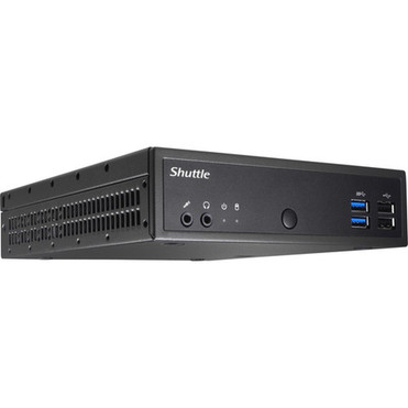 Shuttle XPC slim DH02U Barebone System - Slim PC - Celeron 3865U 180 GHz - 32 GB DDR4 SDRAM Maximum RAM Support - 2 Total Memory - 4 DH02U