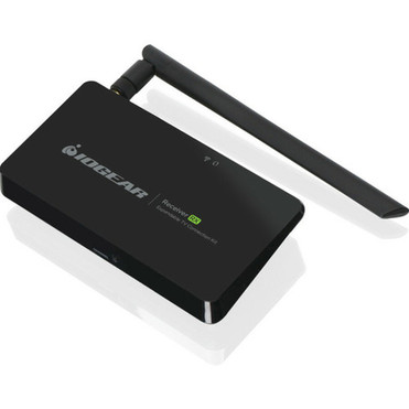 IOGEAR Expandable Wireless TV Connection Receiver - 1 Output Device - 150 ft 45720 mm Range - 1 x HDMI Out - Full HD - 1920 x 1080 - GWMHDRX