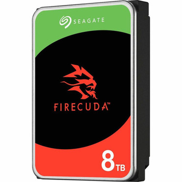 Seagate FireCuda ST8000DXA01 8 TB Hard Drive - 35 Internal - SATA SATA600 - Conventional Magnetic Recording CMR Method - - 300 ST8000DXA01