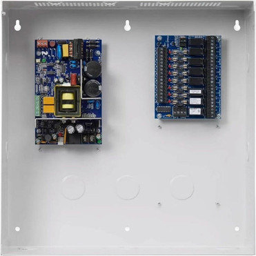 Securitron AQD4 Series Switching Power Supply - Enclosure - 120 V AC 230 V AC Input - 12 V DC 24 V DC 125 V DC 25 V DC Output - 1 AQD4-4F2