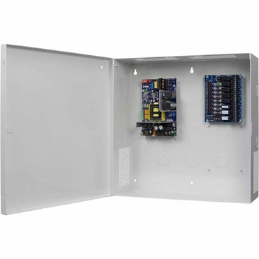 Securitron AQD4 Series Switching Power Supply - Enclosure - 120 V AC 230 V AC Input - 12 V DC 24 V DC 125 V DC 25 V DC Output - 1 AQD4-4F2
